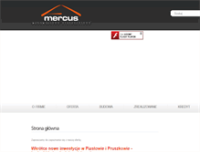 Tablet Screenshot of budownictwomieszkaniowe.mercus.pl
