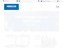 Tablet Screenshot of mercus.se